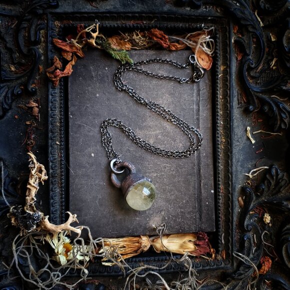 Citrine Oracle Necklace - Picture 2 of 5